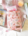 Boots in Pink Book Sleeve